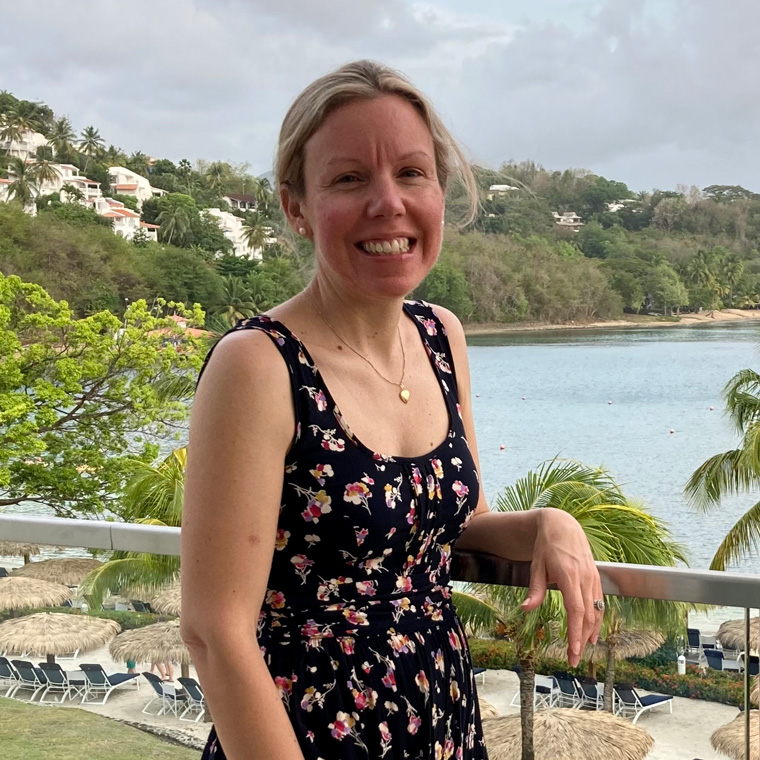 Katherine Masters in Saint Lucia